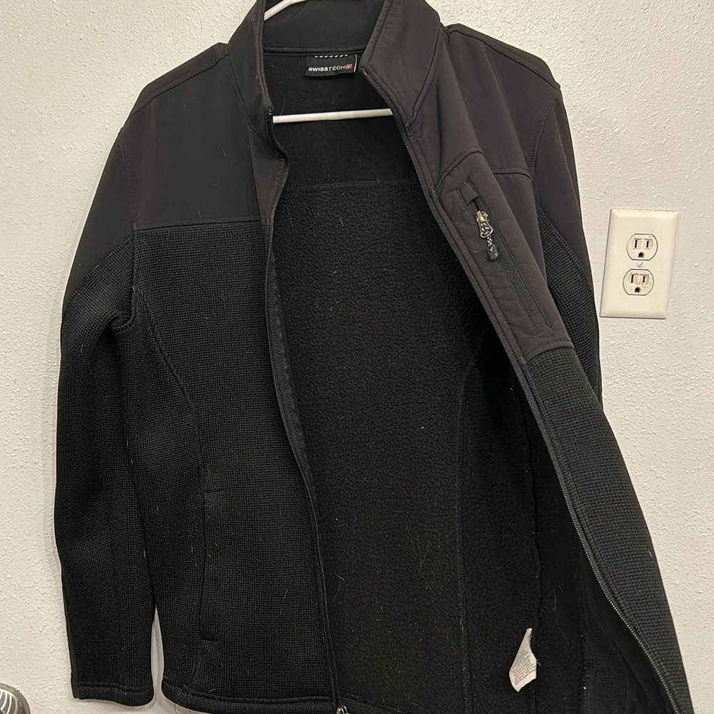 Swiss Tech Black Soft Shell Jacket - image 4